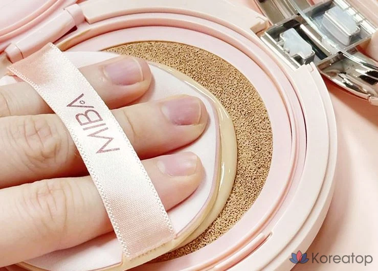 Кушон MIBA Big Cushion Foundation Season 2, оттенок 21, 25 г, 1 шт.