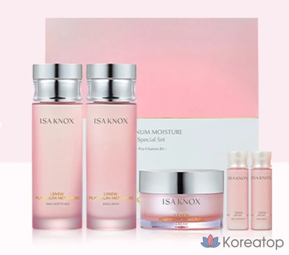 Набор для ухода Isa Knox Platinum Moisture Basic Set, 1 шт.