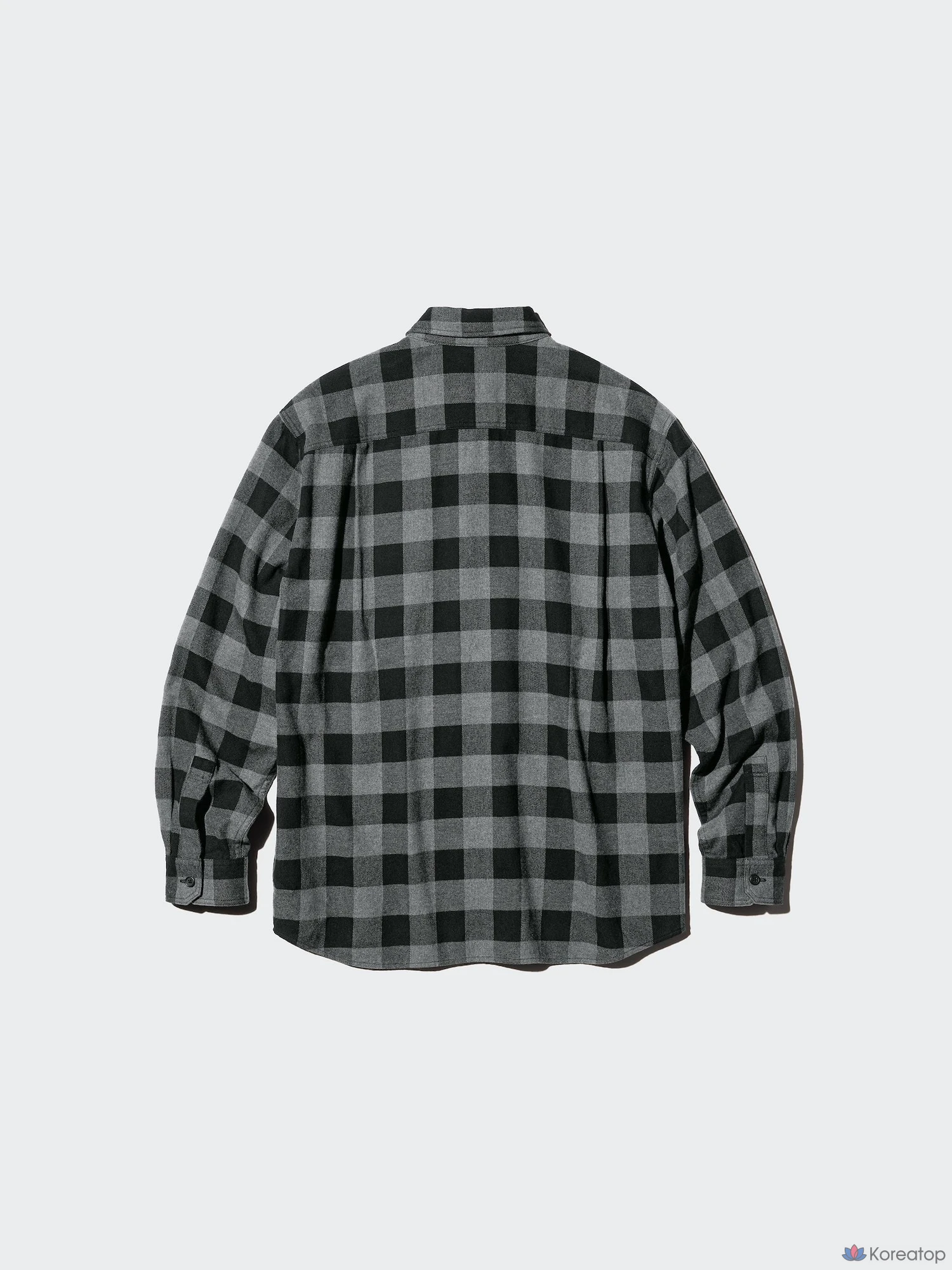 Фланелевая рубашка Uniqlo Block Check, фото 7