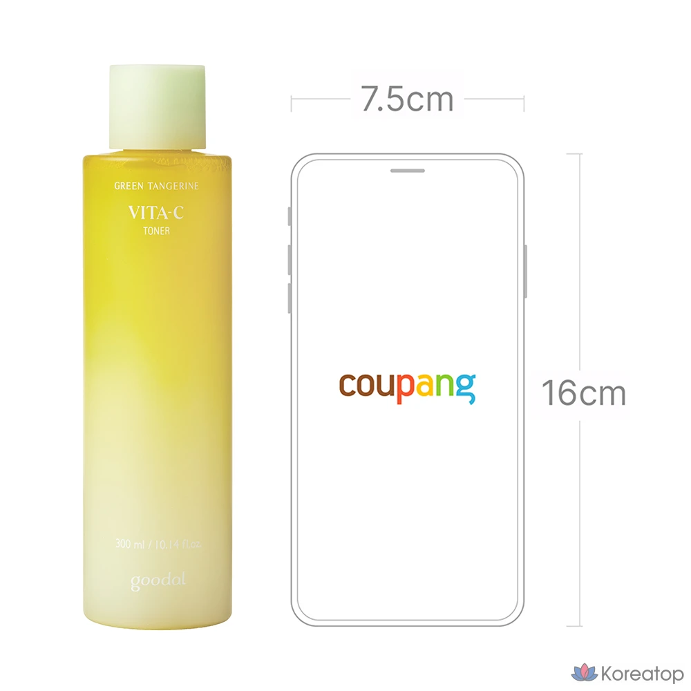 Тонер Goodal Green Tangerine Vita C Toner, 300 мл, 1 шт.