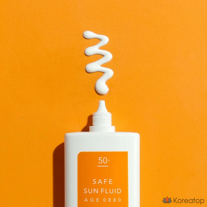 Солнцезащитный крем Thank You Farmer Safe Sun Fluid AGE 0880 SPF50+ PA++++, 100 мл, 1 шт.
