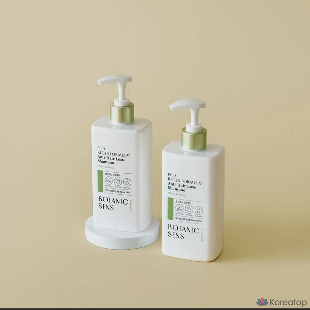 Шампунь BOTANICSENS Vegan Certified Mild Acidic Hair Loss Relief Functional, 470 мл, 1 шт.