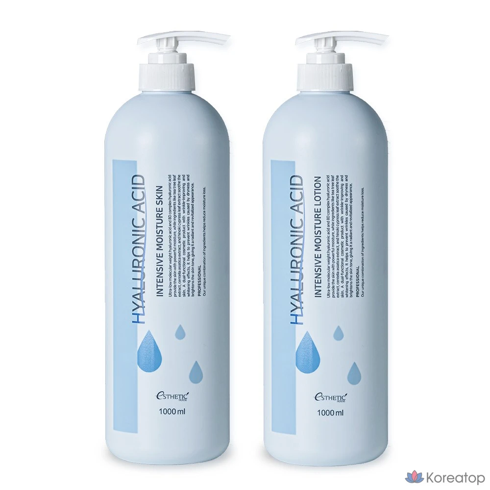 Набор для ухода Esthetic House Large Capacity Hyaluronic Acid Skin &amp; Lotion Set, 1 шт.