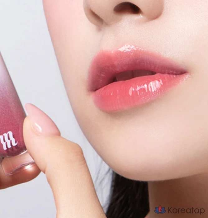 Тинт для губ MERZY Glowy Gel Tint, оттенок GJ3 Flat Pink, 4 мл, 1 шт.