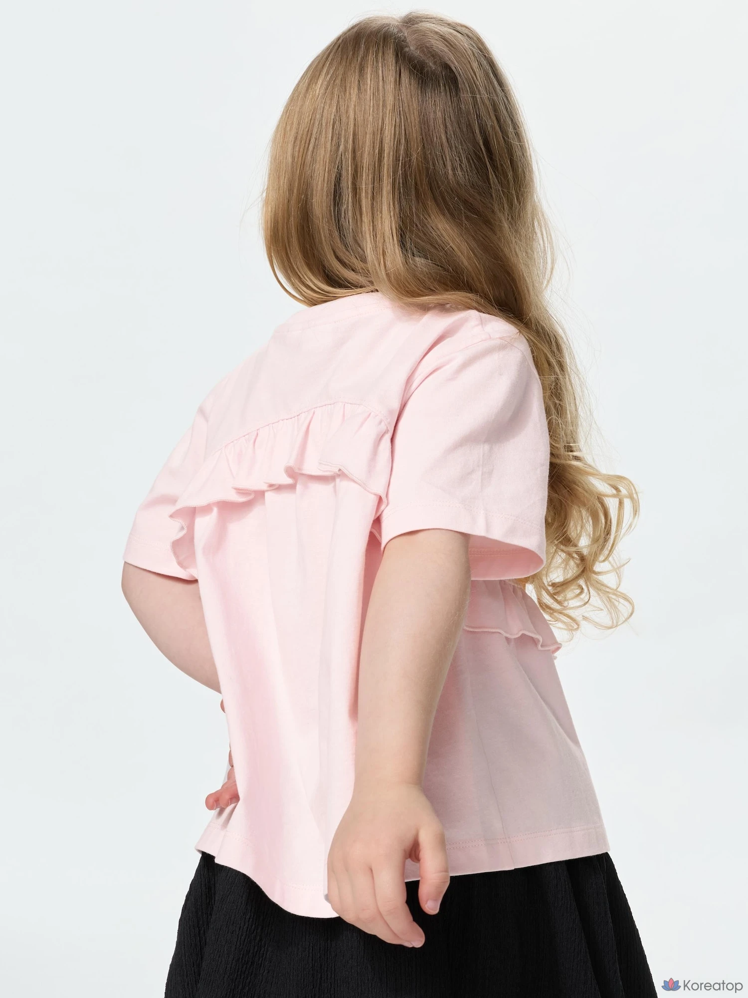 Футболка для девочек Uniqlo Frill T-Shirt