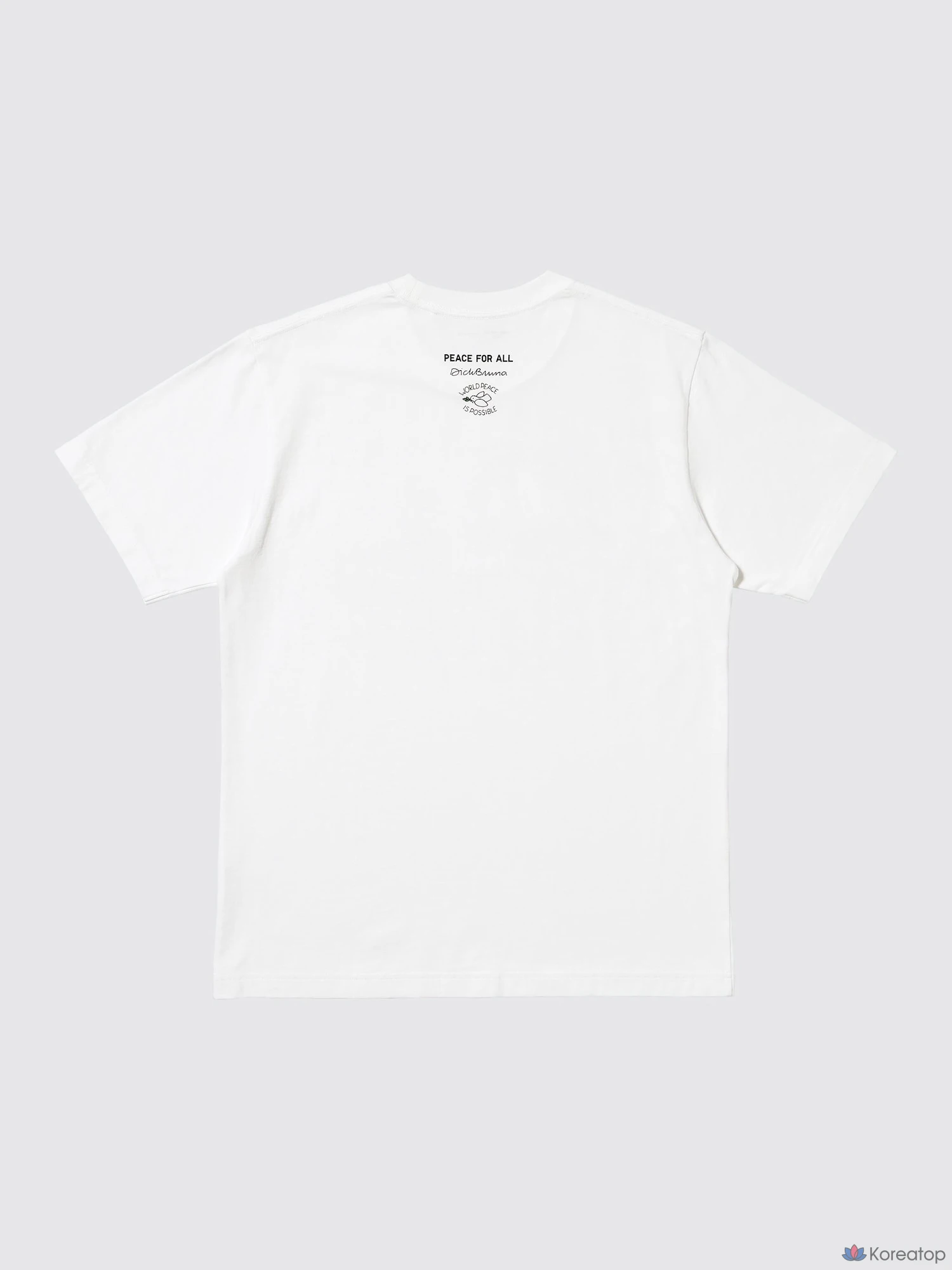 Футболка Uniqlo PEACE FOR ALL Graphic T (Regular Fit) Dick Bruna, фото 6