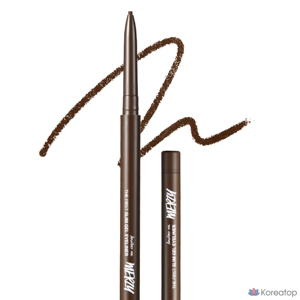 Подводка для глаз MERZY The First Slim Gel Eyeliner, оттенок GS3 Bronze Opal, 0.05 г, 1 шт.