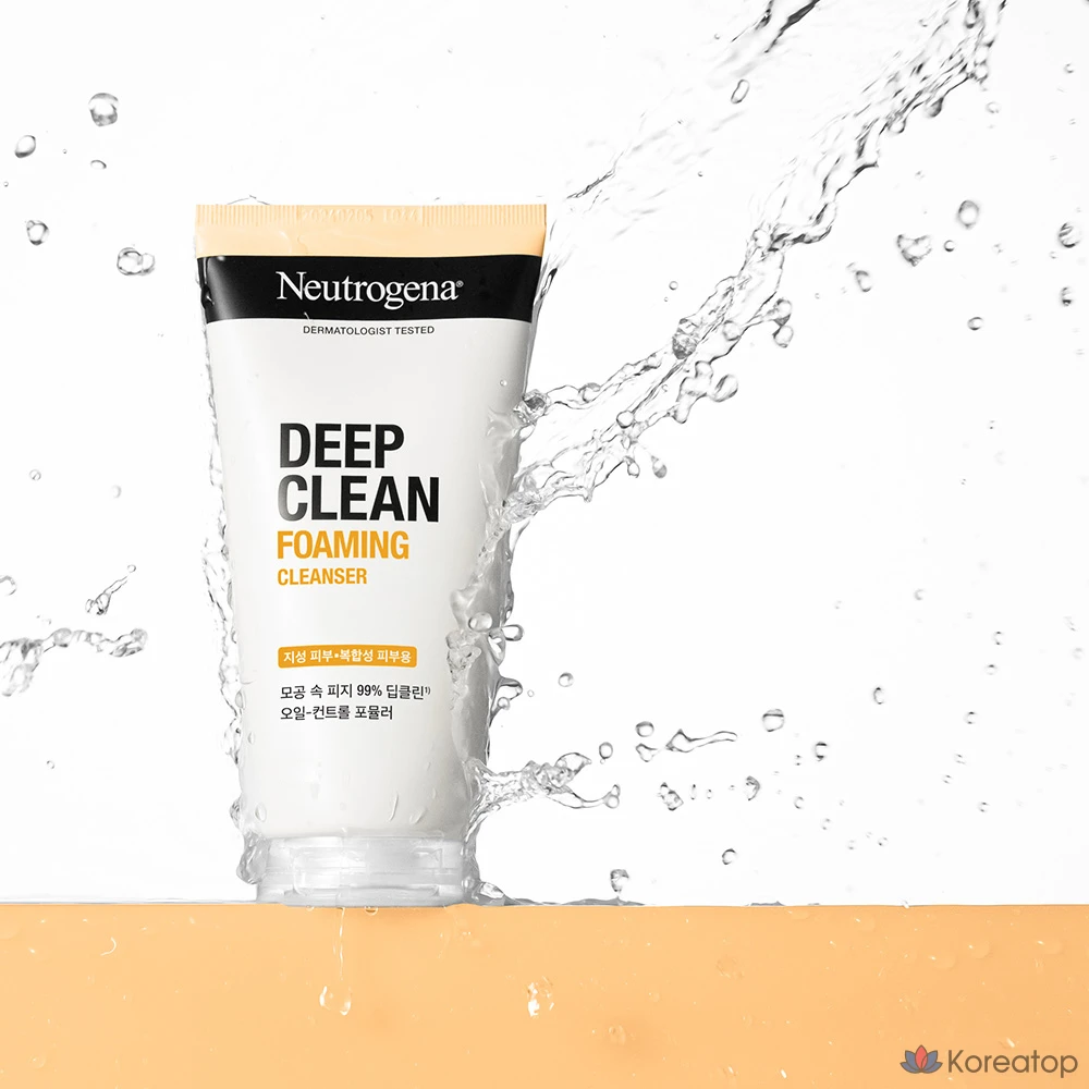 Пенка для умывания Neutrogena Deep Clean Foaming Cleanser, 150 г, 1 шт.