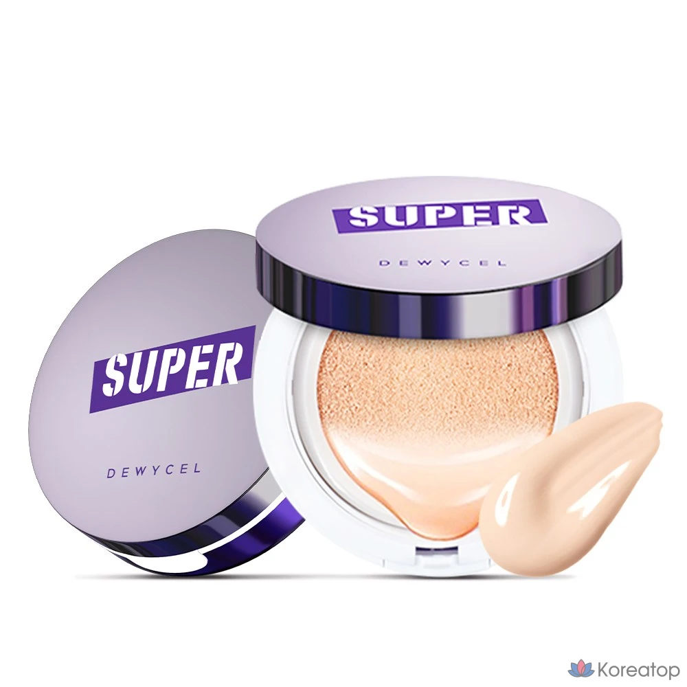 Кушон-фундация DEWYCEL Superful Cushion Foundation, оттенок 21, 15 г, 1 шт.