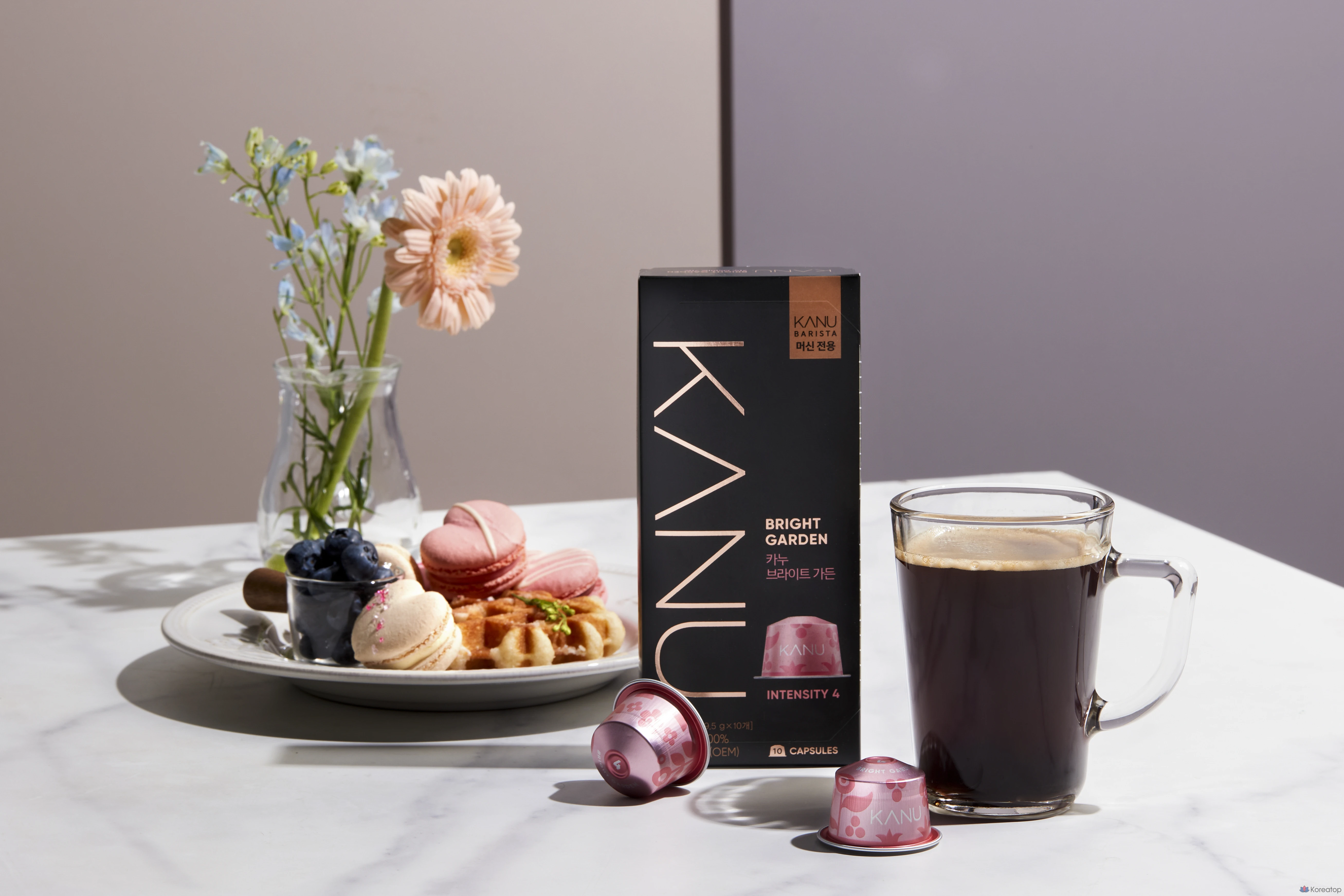 Капсульный кофе Kanu Barista Bright Garden, 9.5 г, 10 шт.