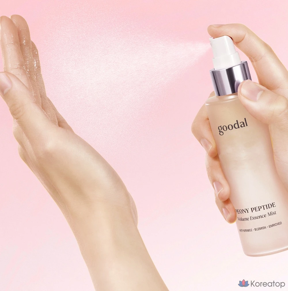 Эссенция-мист Goodal Peony Peptide Wrinkle Trace Essence Mist AD, 120 мл, 1 шт., фото 6