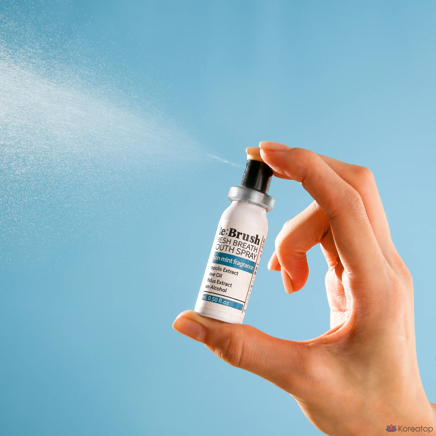 Спрей для полости рта Re:Brush Fresh Breath Alcohol-Free Oral Probiotics, 15 мл, 1 шт.