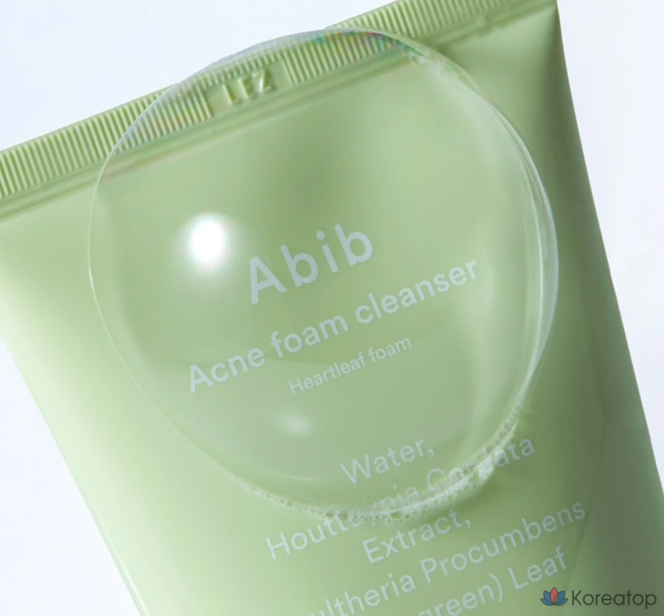 Пенка для умывания Abib Acne Heartleaf Foam Cleanser, 250 мл, 1 шт., фото 6