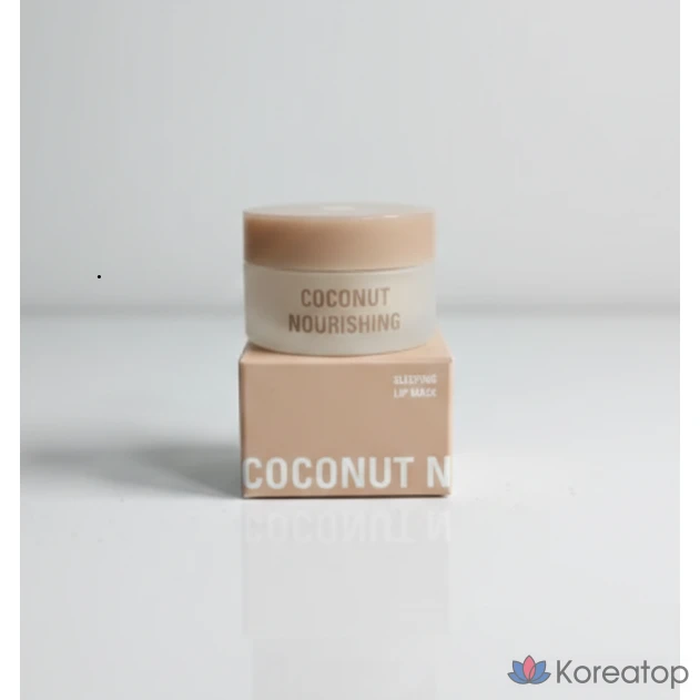 Бальзам для губ MERZY Coconut Nourishing Sleeping Lip Mask, 9 г, 1 шт.