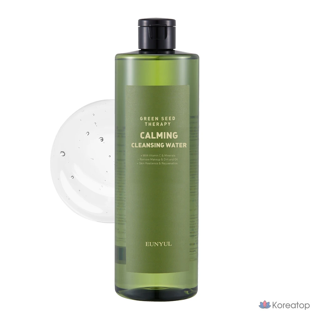 Очищающая вода Eunyul Green Seed Calming Cleansing Water, 500 мл, 1 шт.