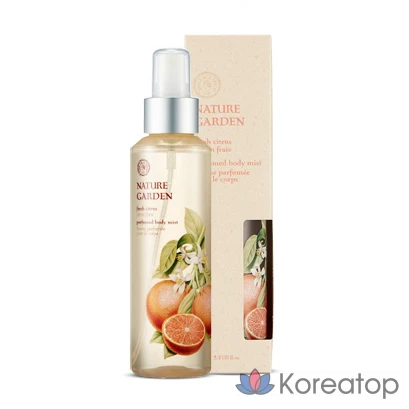 Боди-мист The Face Shop Nature Garden Perfume Body Mist Fresh Citrus, 155 мл, 1 шт.