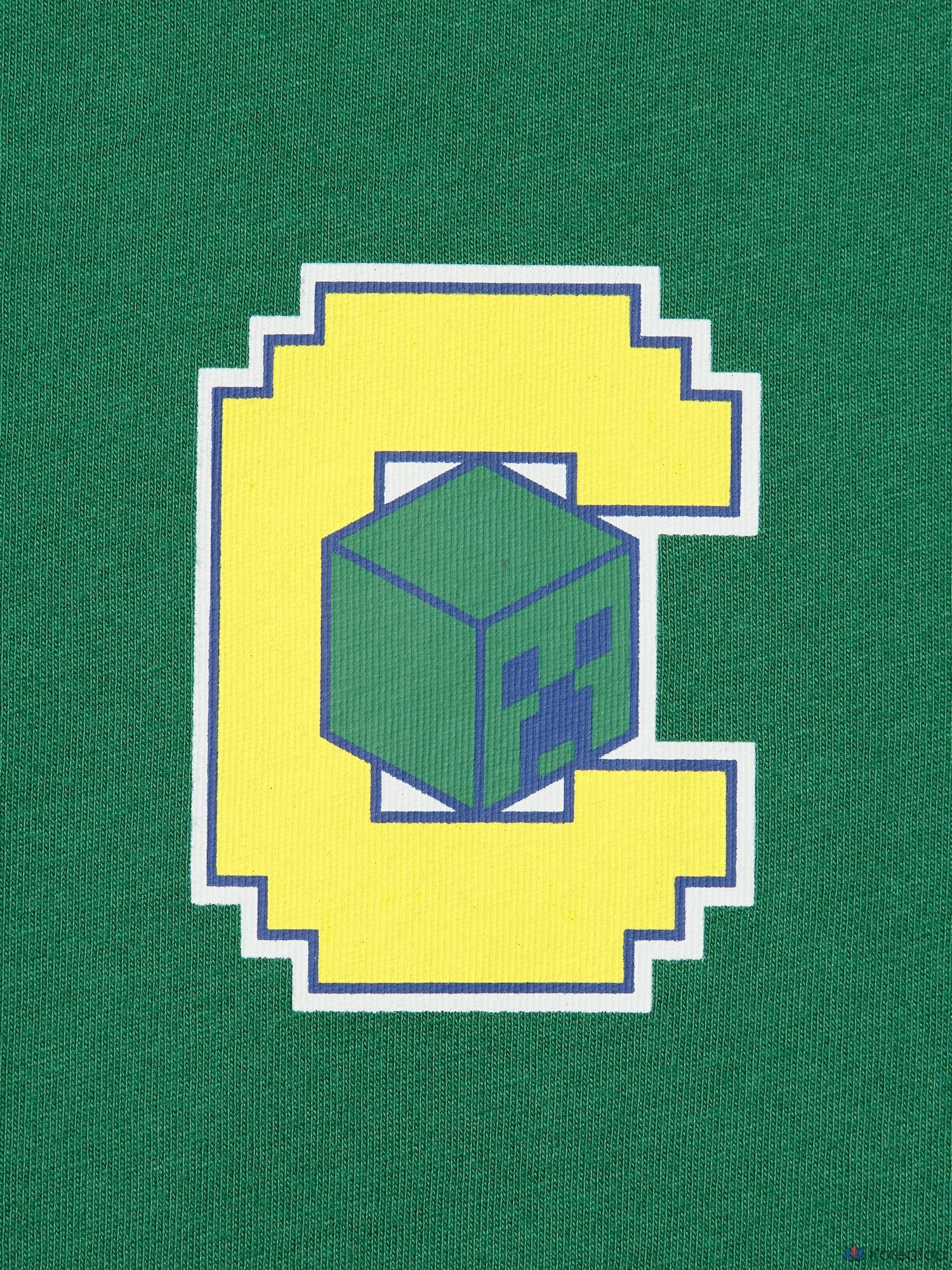 Футболка детская Uniqlo Minecraft UT Graphic T-Shirt, черный