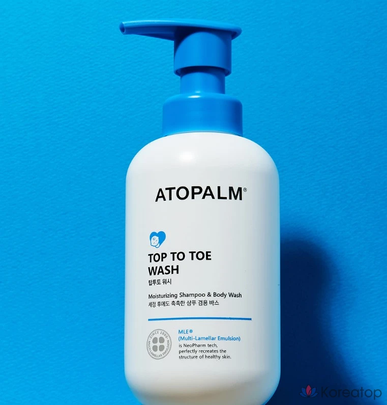 Набор для ухода Atopalm MLE Lotion + Top to Toe Wash, 3 шт., фото 6
