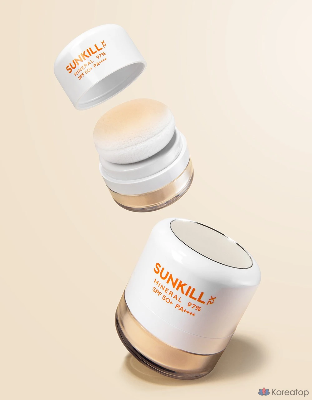 Солнцезащитная пудра MAXCLINIC Sun Kill Mineral UV Sun Powder SPF50+ PA++++, 7 г, 1 шт.