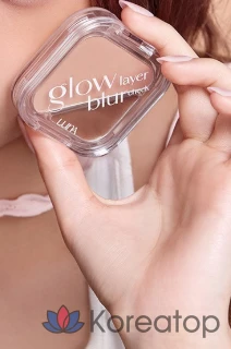 Тинт для губ Luna Glow Layer Blur Cheek, оттенок 13 Mocha Cream, 1 шт., фото 6