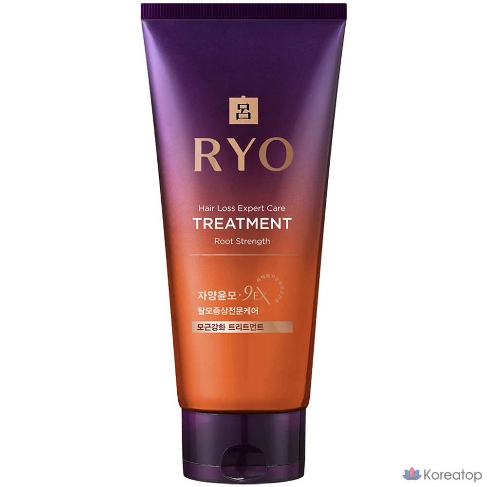 Кондиционер-уход для волос Ryo Jayang Yoonmo 9EX Anti-Hair Loss Care Root Strengthening Hair Treatment, 330 мл, 1 шт.