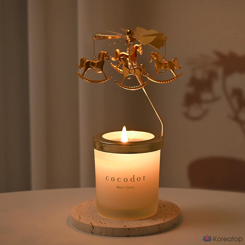 Подсвечник Cocodor Carousel Candle Holder, золотой