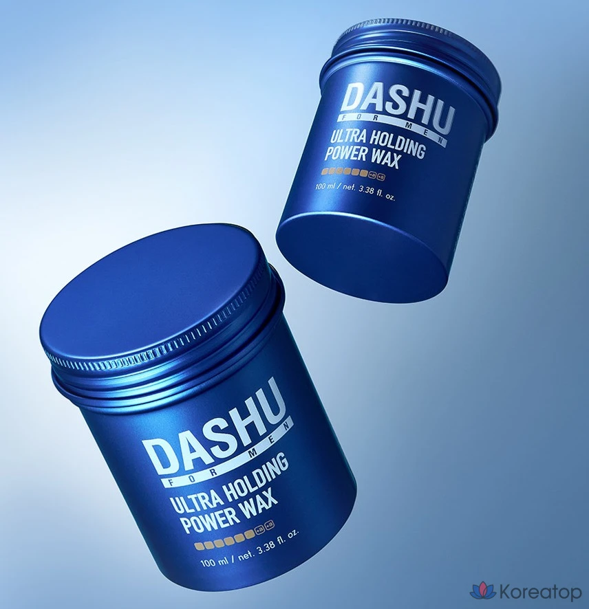 Воск для укладки волос DASHU For Men Premium Ultra Holding Power Wax, 100 г, 1 шт.