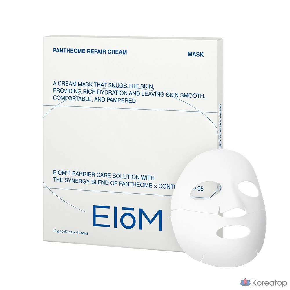 Тканевая маска для лица EIOM Pantheom Repair Cream Mask, 4 шт.