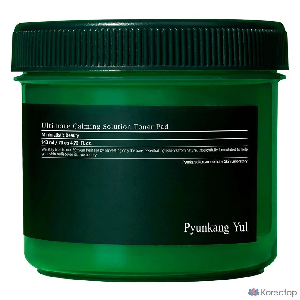 Тонер-пэды Pyunkang Yul Ultimate Calming Solution Toner Pad, 140 мл, 70 шт.