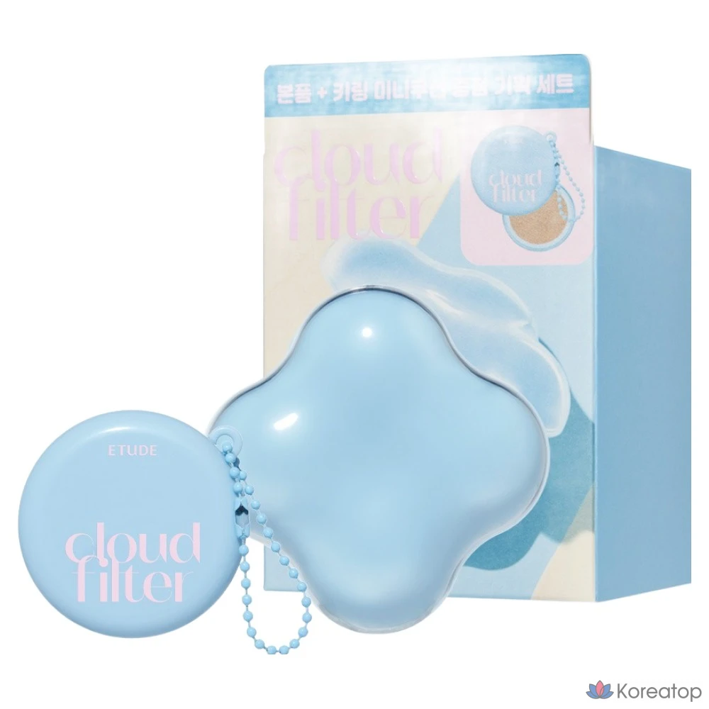 Кушон Etude House Cloud Filter Cushion Foundation, оттенок 17 Fair, 15 г, 1 шт.