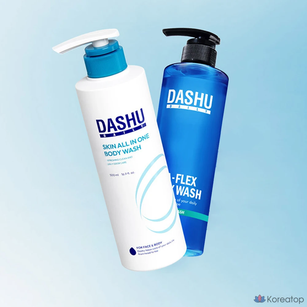 Гель для душа DASHU Daily Skin All-in-one Bodywash Aqua Marine, 500 мл, 1 шт.