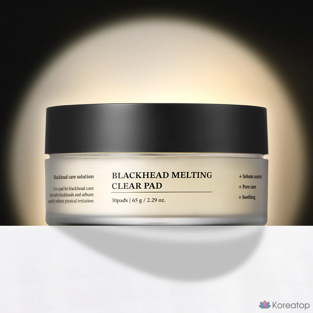 Пэды для лица Sungboon Editor Blackhead Melting Clear Pad, 30 шт.