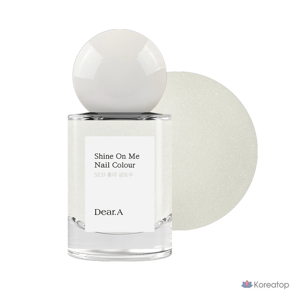 Лак для ногтей Dear.A Shine On Me Nail, оттенок SE33 Holy Glow, 11 мл, 1 шт.