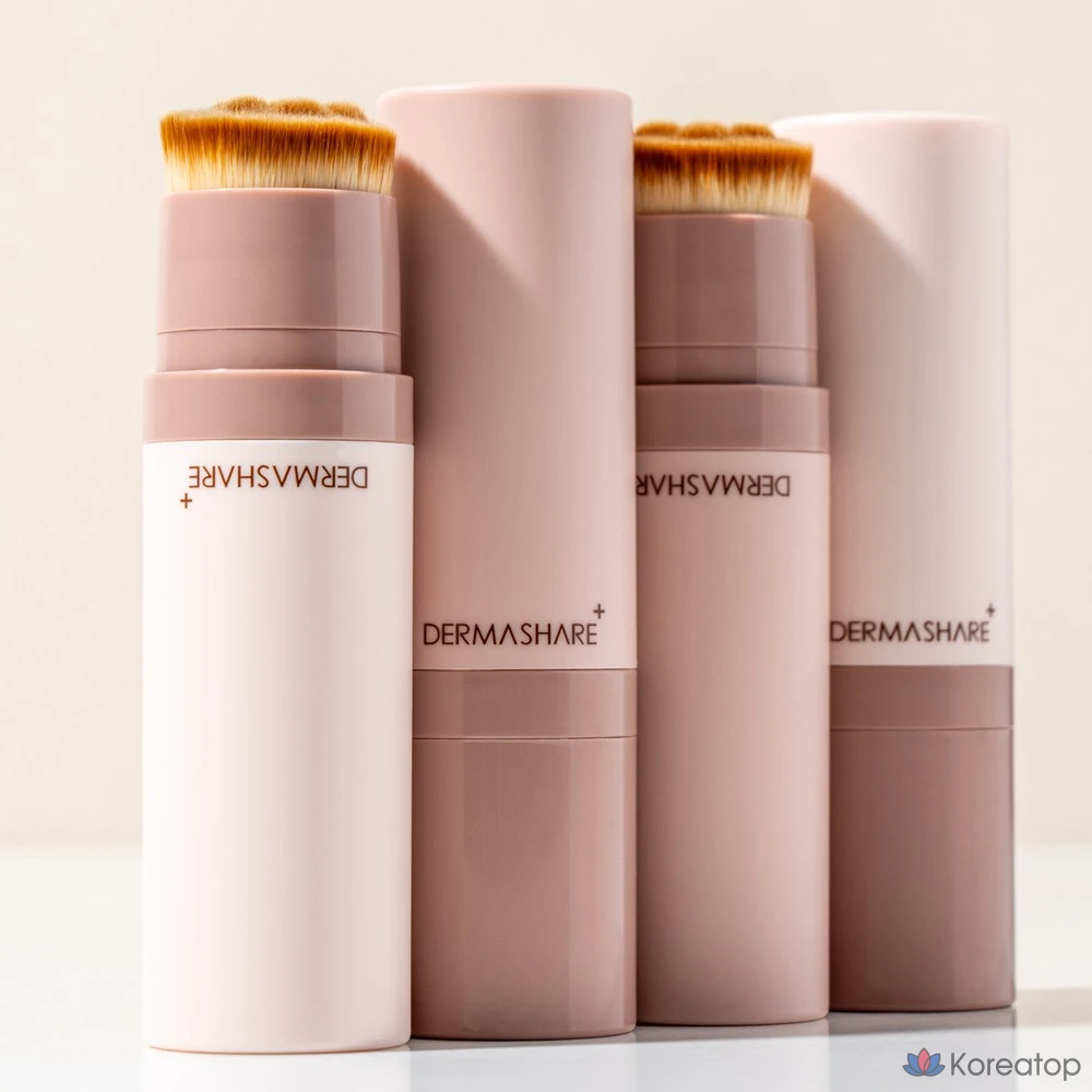 Тональный стик Dermashare Vegan Natural Cover Stick Foundation + Cica LV Collagen Repair Multi Balm, оттенок 21, 14 г + 11 г, 1 шт.
