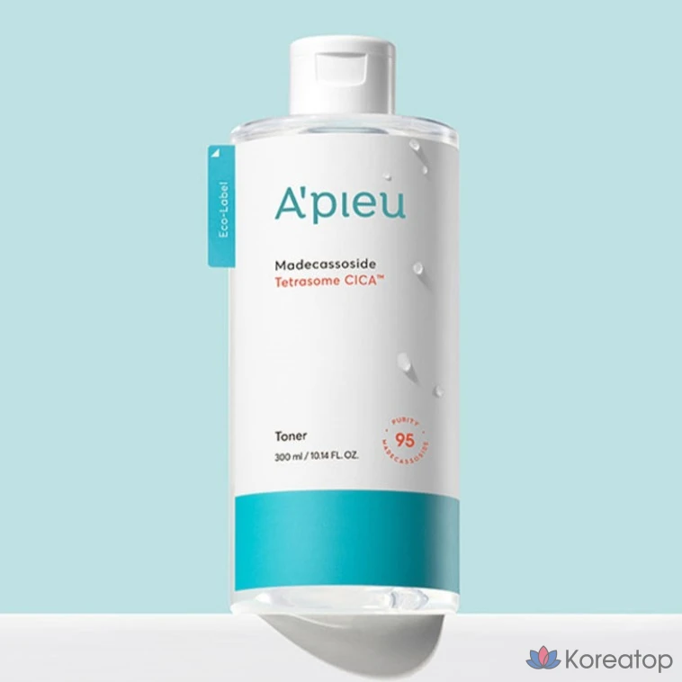 Тонер A'Pieu Madecassoside Tetra Cica Toner, 300 мл, 1 шт.