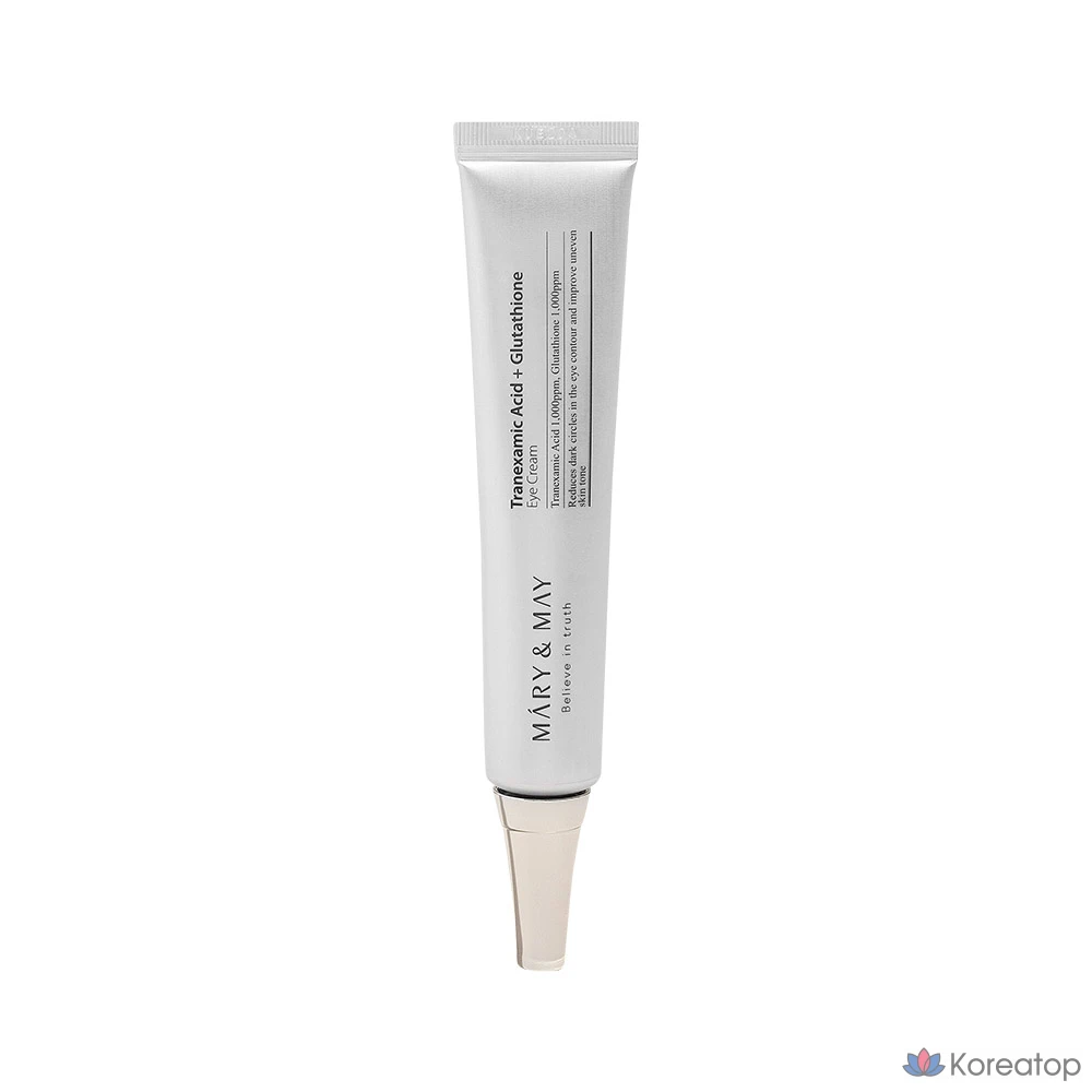 Крем для век Mary&amp;May Tranexamic Acid + Glutathione Eye Cream, 1 шт.