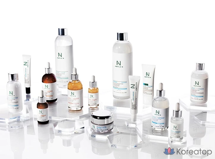 Тонер AMPLE:N Hyaluron Shot Toner + Purifying Shot Toner, 600 мл + 600 мл + помпа, 1 шт.