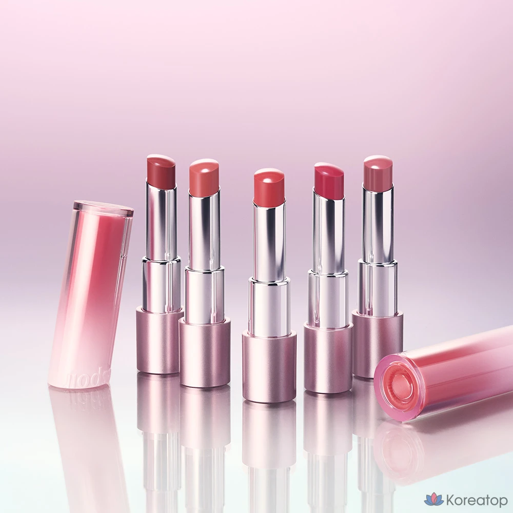 Тинт для губ Espoir Nowear Balming Glow Lipstick, оттенок 22 Sunlit New Rose, 1 шт., фото 6