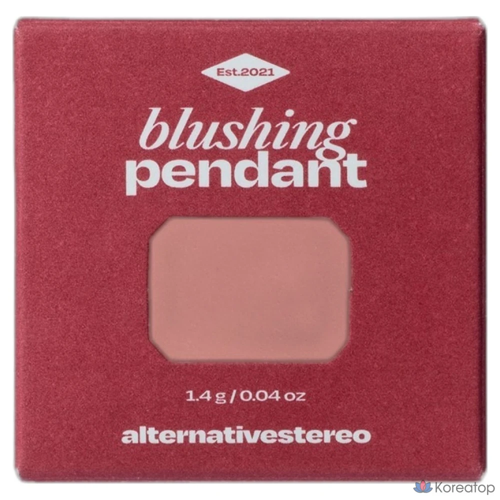 Бальзам для губ ALTERNATIVE STEREO Blushing Pendant Velvet Balm, оттенок V1 Beige Shoe, 1.4 г, 1 шт.