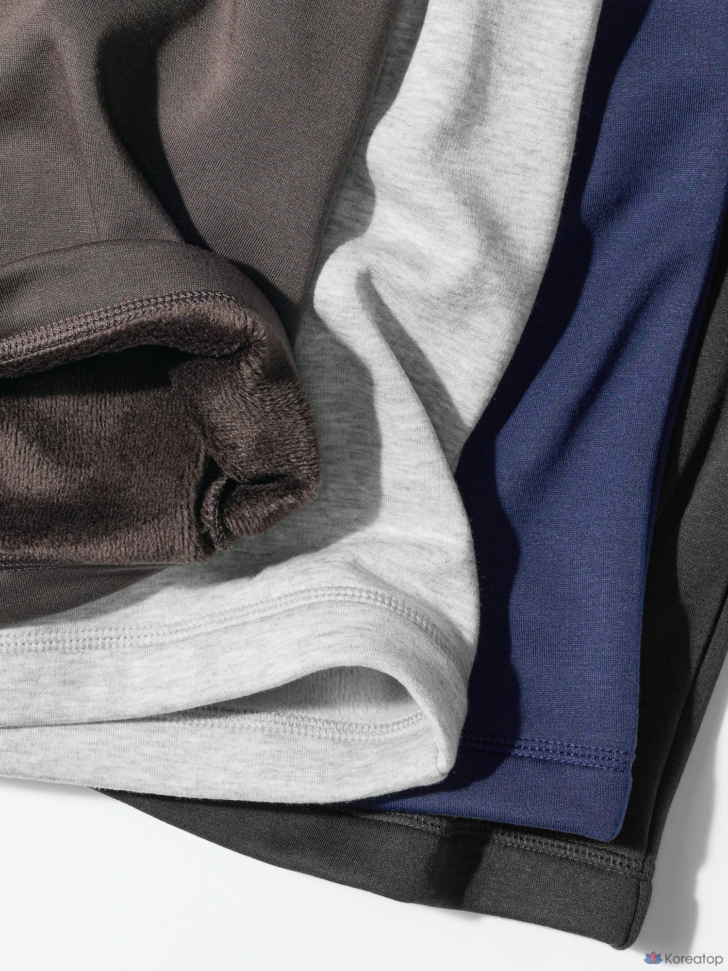 Брюки Uniqlo Warm Boa Sweat Wide Pants, длина 74-77 см