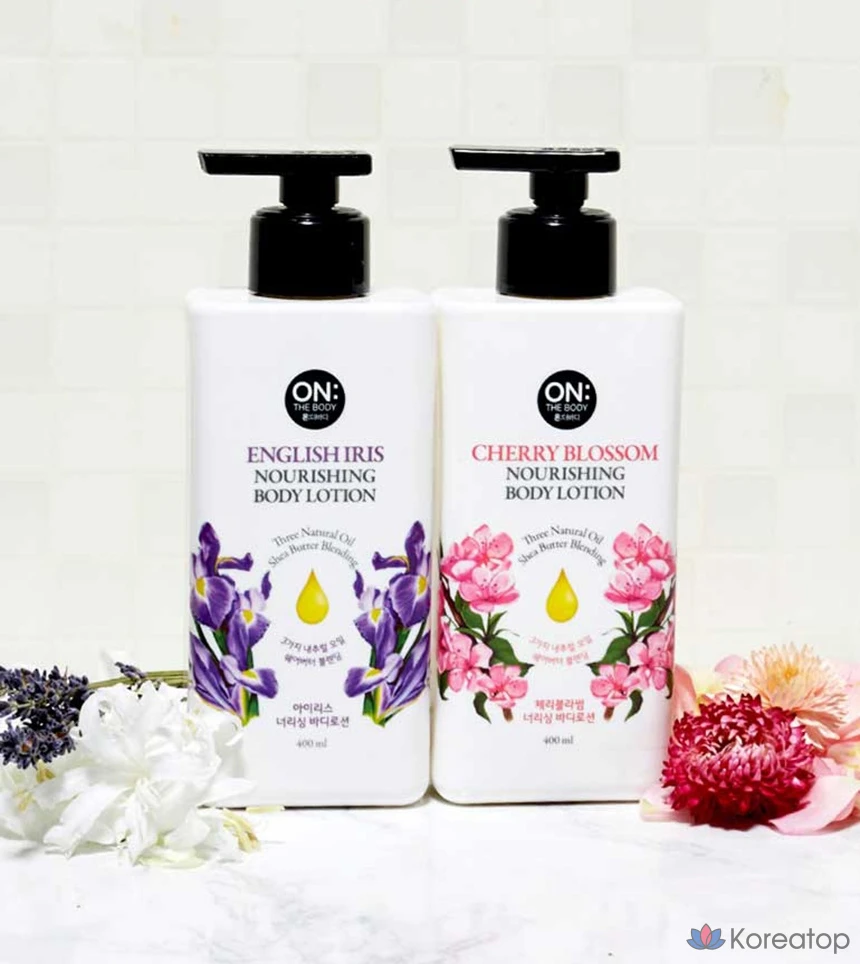 Лосьон для тела Pure Derma Nourishing Body Lotion Iris, 400 мл, 1 шт.