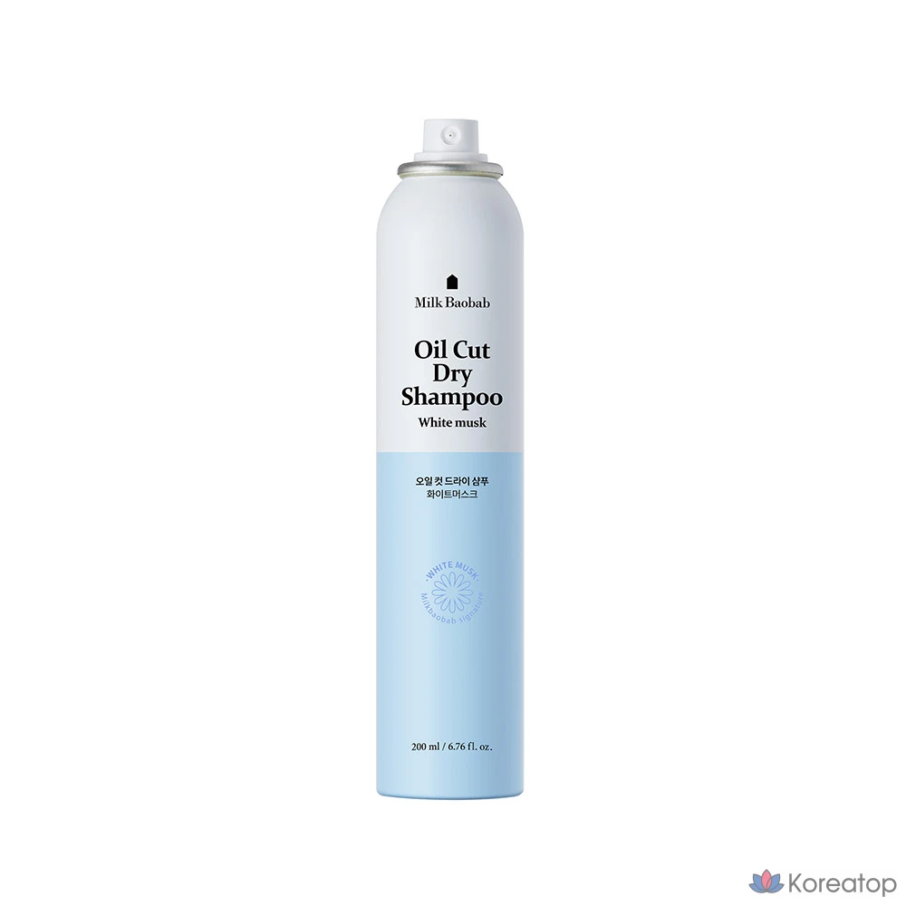 Сухой шампунь Milk Baobab Oil Cut Dry Shampoo White Musk, 200 мл, 1 шт.