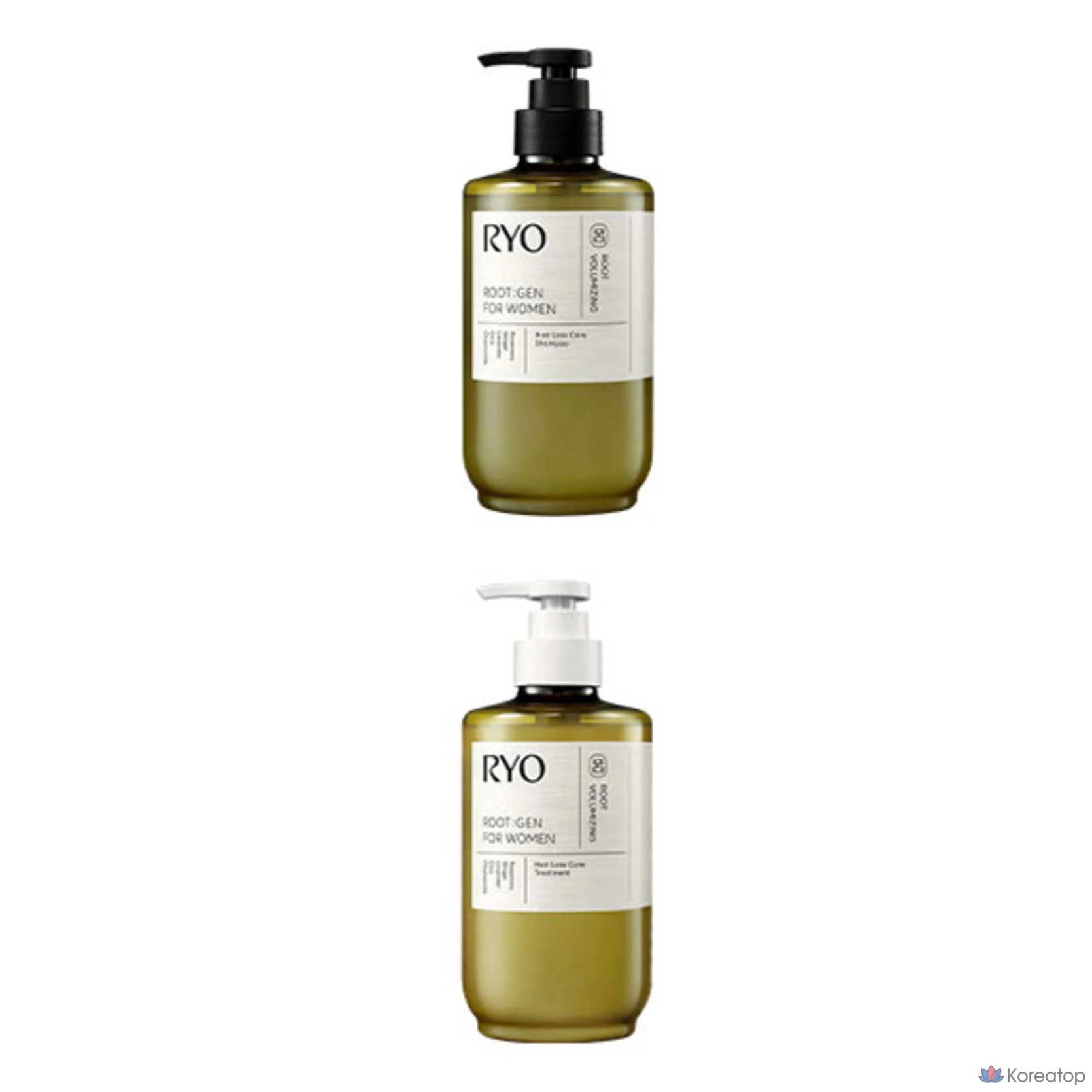 Шампунь Ryo Rootgen Women’s Customized Hair Loss Care, аромат бергамота и лаванды, 242 мл, 1 шт.