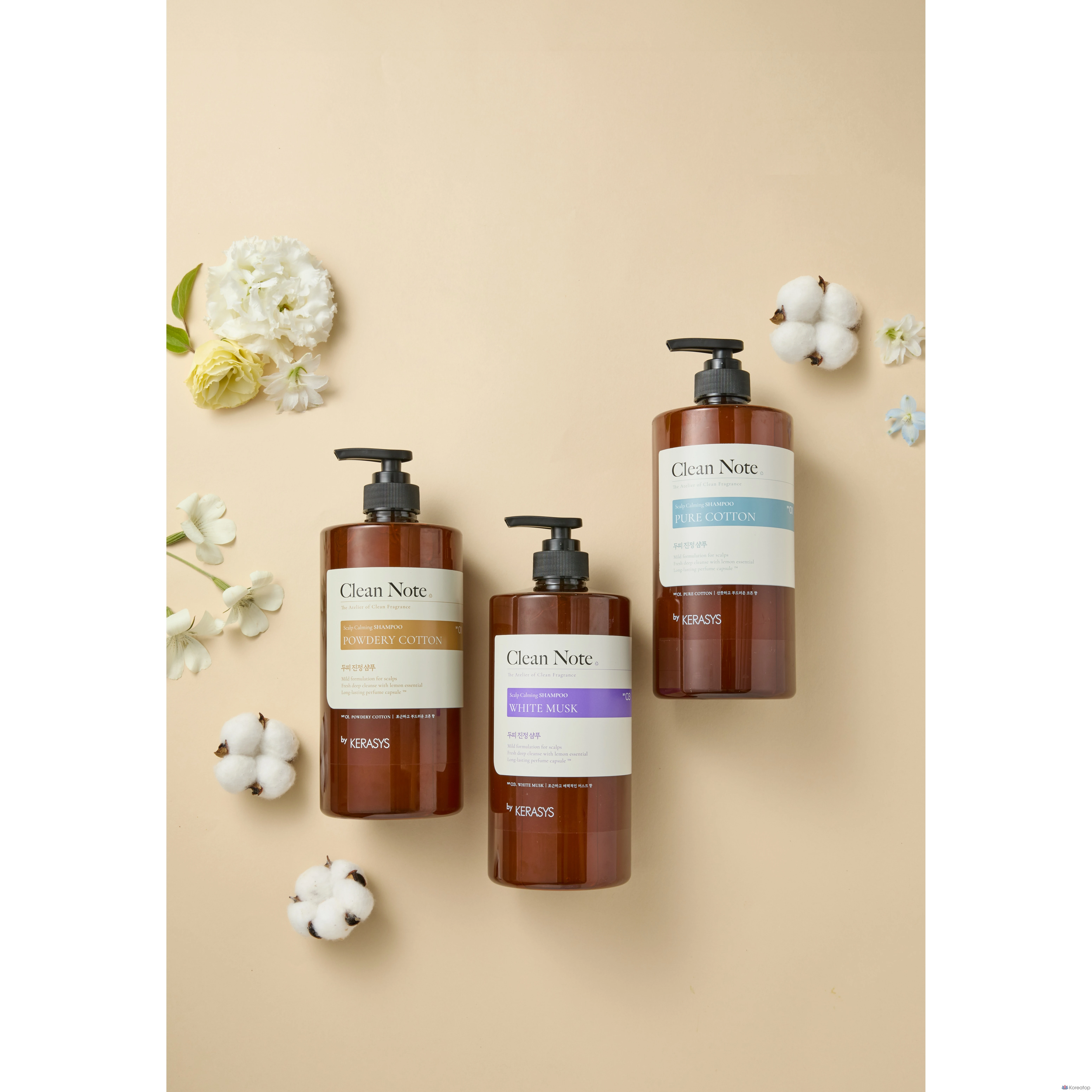Шампунь KeraSys Clean Note Shampoo White Musk, 1 л, 1 шт.