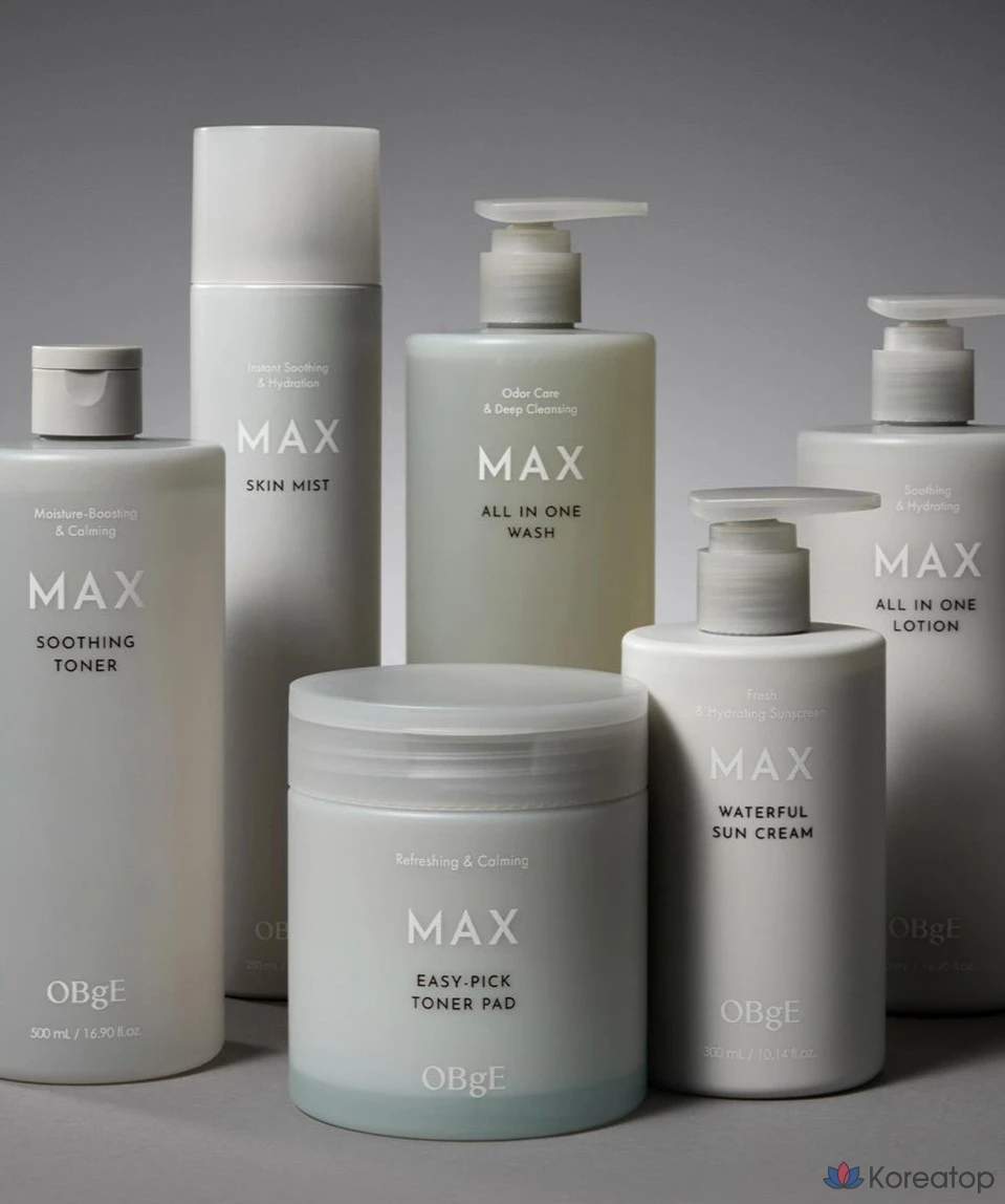 Тонер OBge Max Soothing Toner, 500 мл, 1 шт.