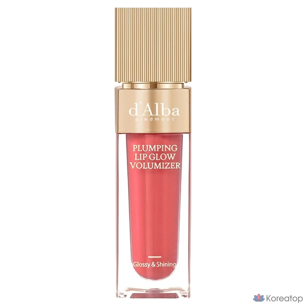 Бальзам для губ d'Alba Plumping Lip Glow Mood Volumizer, оттенок Posy Rose, 5 мл, 1 шт.
