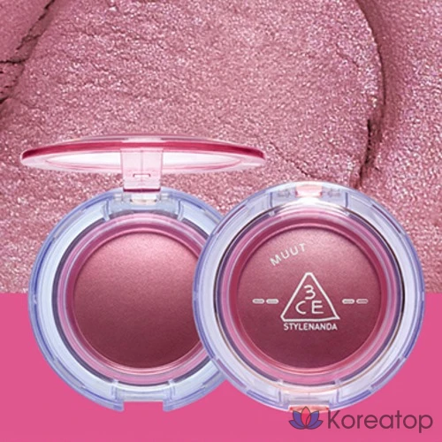 Бальзам-румяна 3CE Tinted Edition Bouncy Blur Balm Blusher, оттенок Fig Soda, 4.8 г, 1 шт.