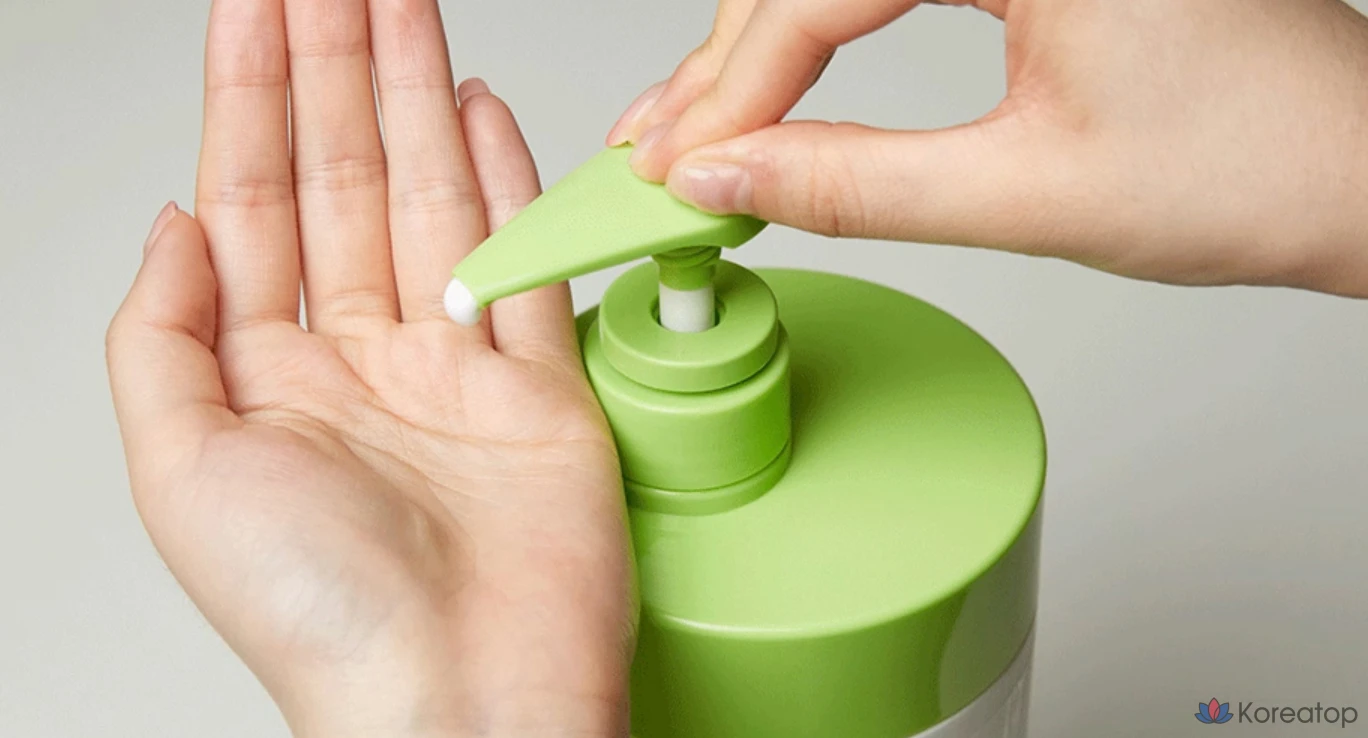 Лосьон для тела Pure Derma Mild Moisture Body Lotion Green Herb, 1 л, 1 шт., фото 6