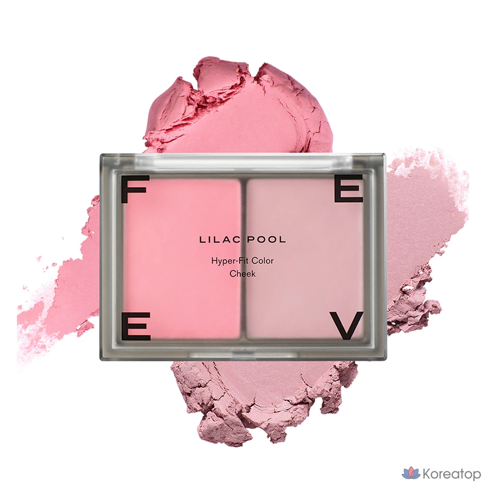 Блушер FEEV Color Cheek Blusher, оттенок Lilac Full, 8.2 г, 1 шт.