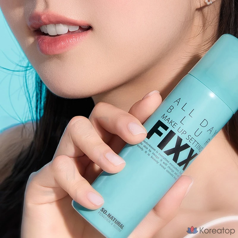Фиксирующая пудра So Natural All Day Blur Makeup Setting Fixer, 75 мл, 1 шт.